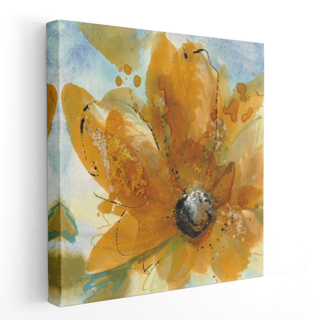 Amber Gold I - Canvas Print Wall Art