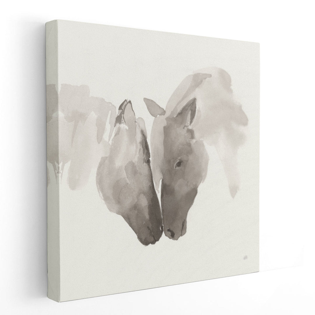 Nuzzling III - Canvas Print Wall Art