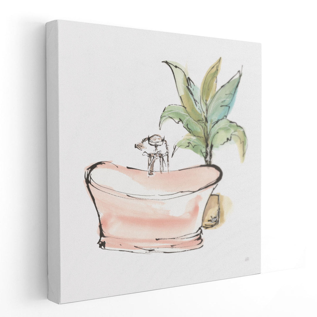 Tub I - Canvas Print Wall Art