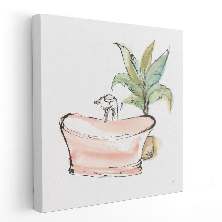 Tub I - Canvas Print Wall Art