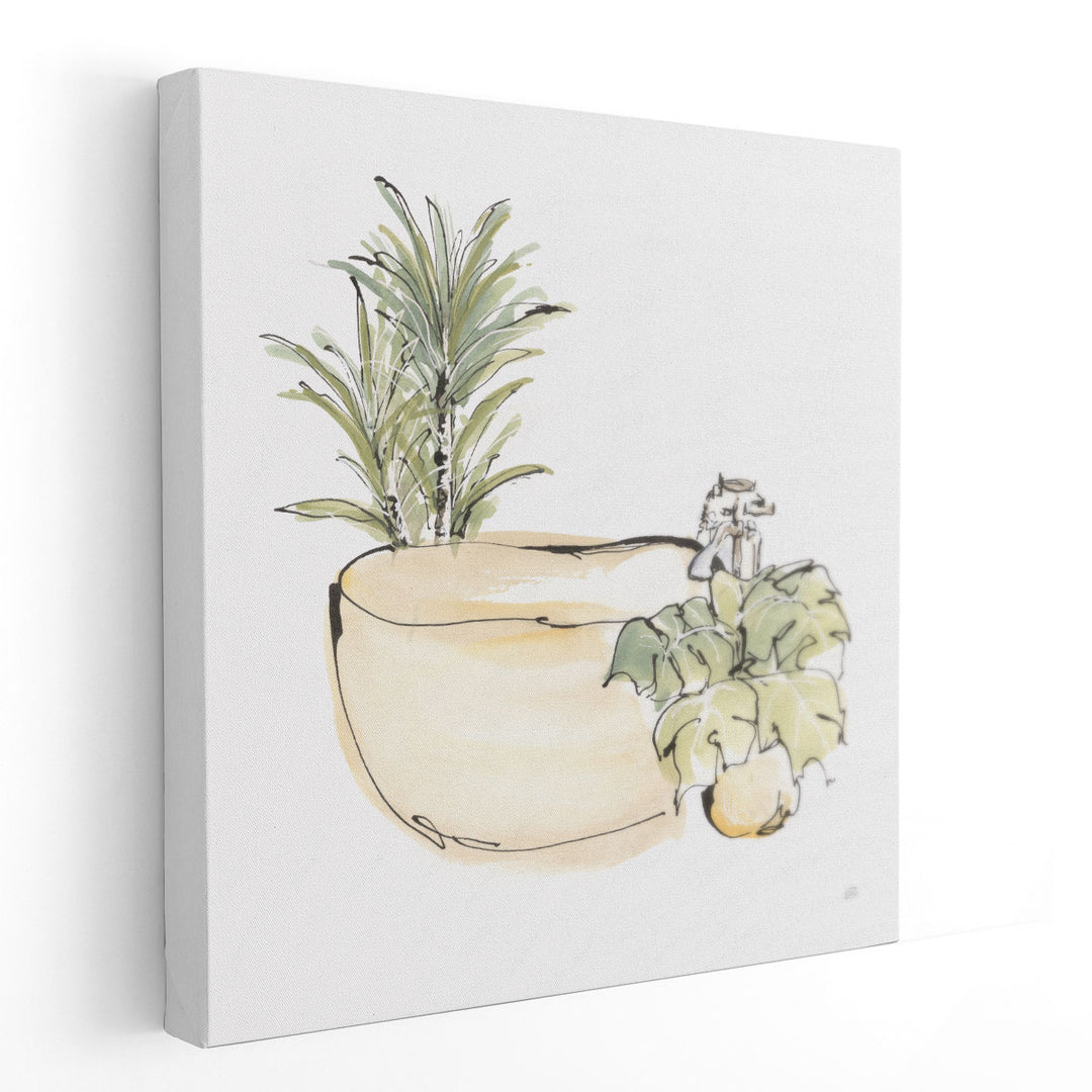 Tub V - Canvas Print Wall Art