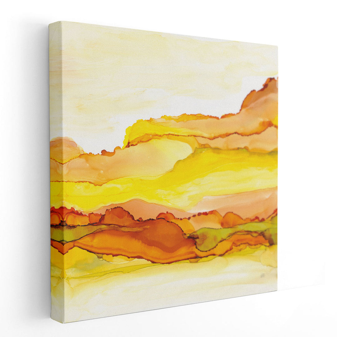 Yellowscape I - Canvas Print Wall Art