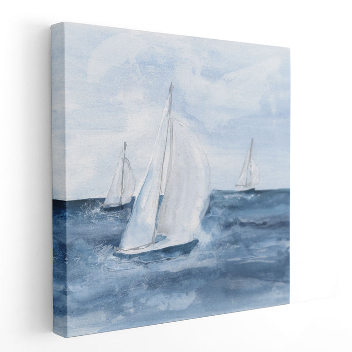 Sailboats V - Canvas Print Wall Art