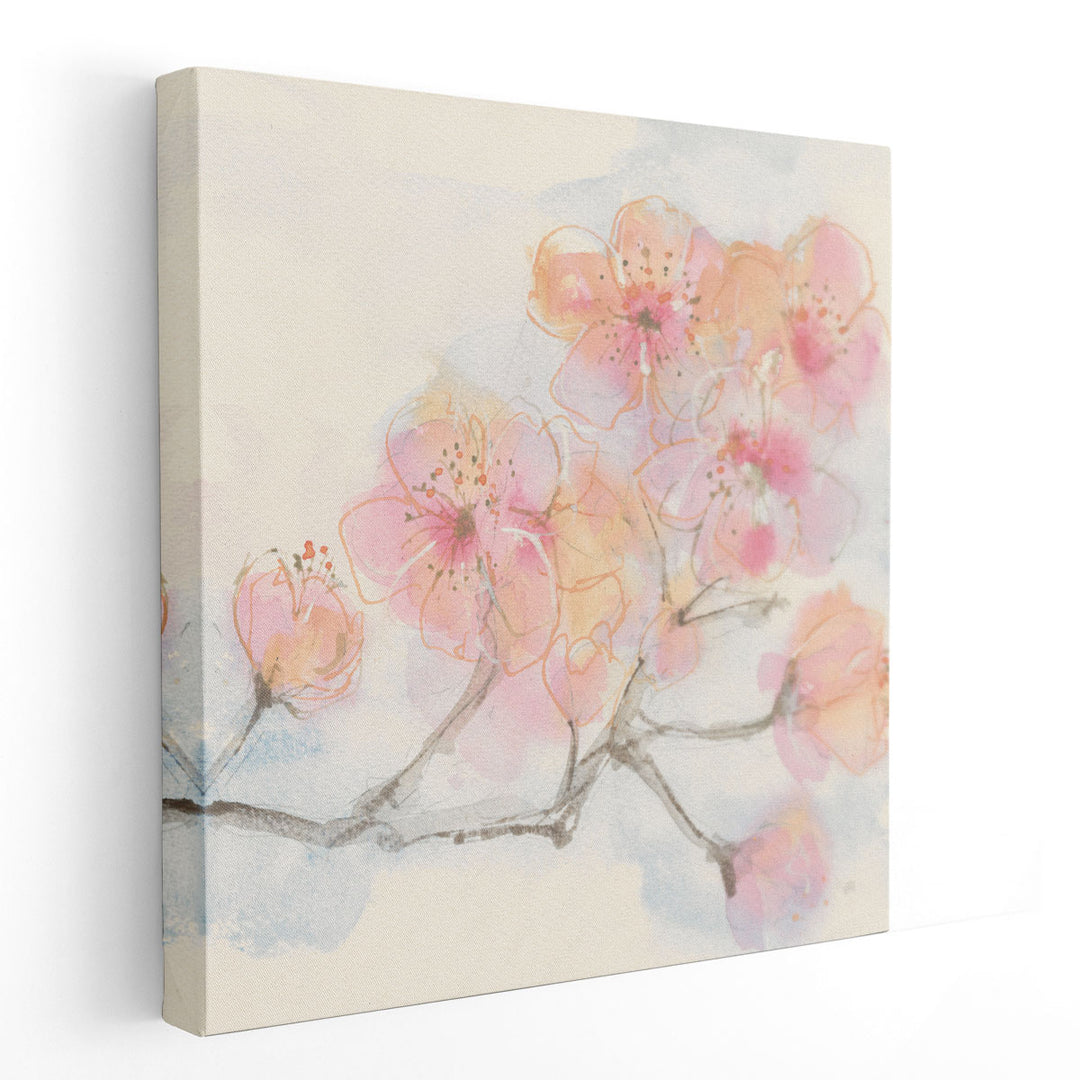 Pink Blossoms III - Canvas Print Wall Art