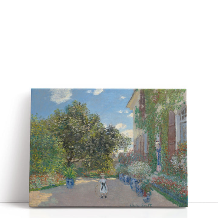The Artist's House at Argenteuil, 1873 - Canvas Print Wall Art