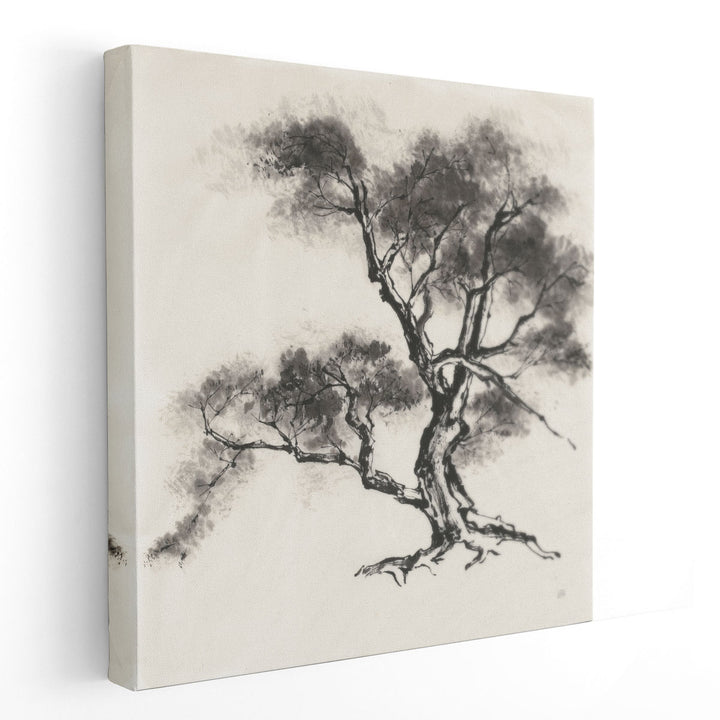 Sumi Tree II - Canvas Print Wall Art