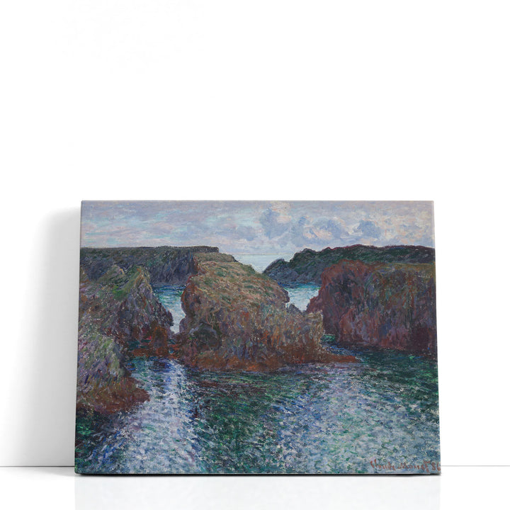 Brown rock prints with textured landscape detail