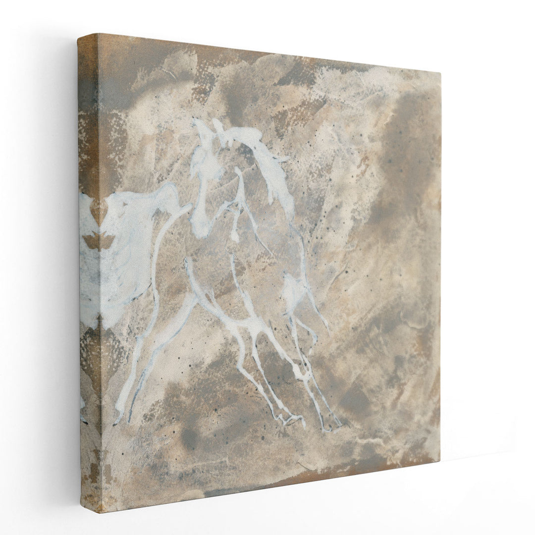 White Horse I - Canvas Print Wall Art