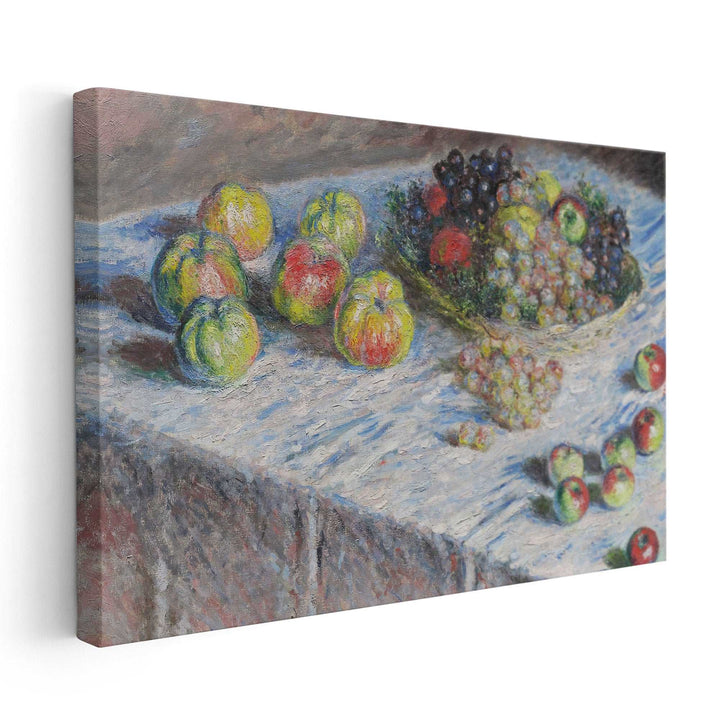 Apples and Grapes, 1880 - Canvas Print Wall Art