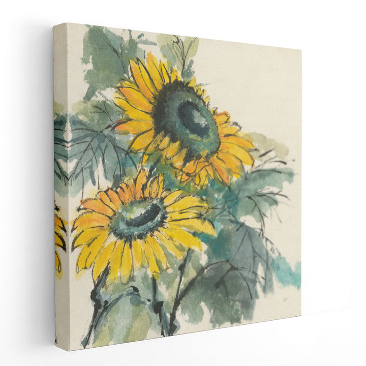 Sunflower I - Canvas Print Wall Art