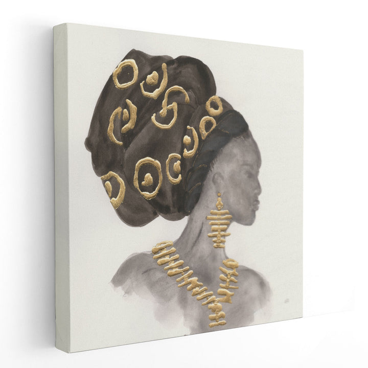 Headdress Beauty I - Canvas Print Wall Art