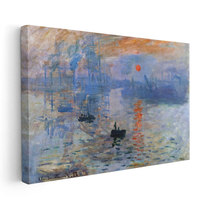 Impression Sunrise, 1872 - Canvas Print Wall Art