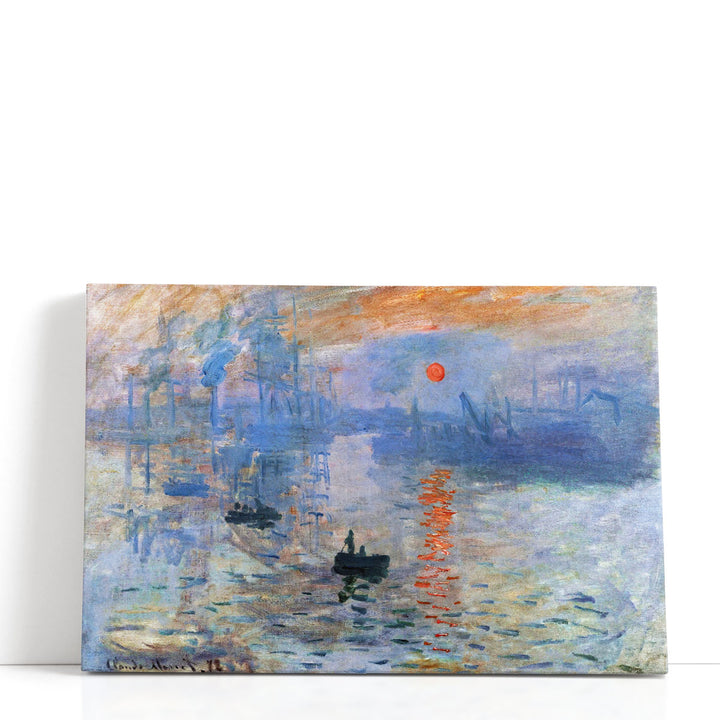 Impression Sunrise, 1872 - Canvas Print Wall Art