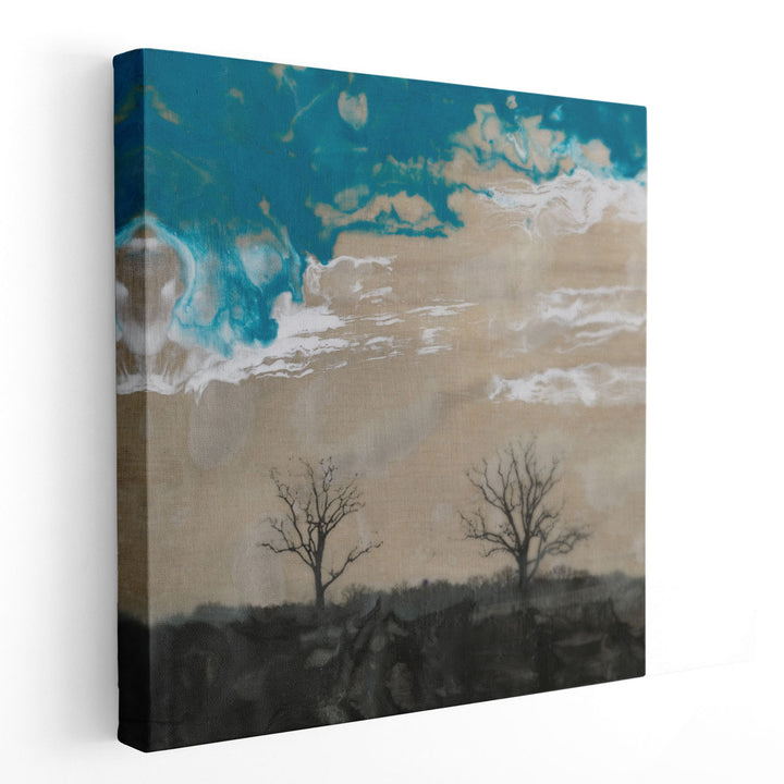 Two Trees II - Canvas Print Wall Art