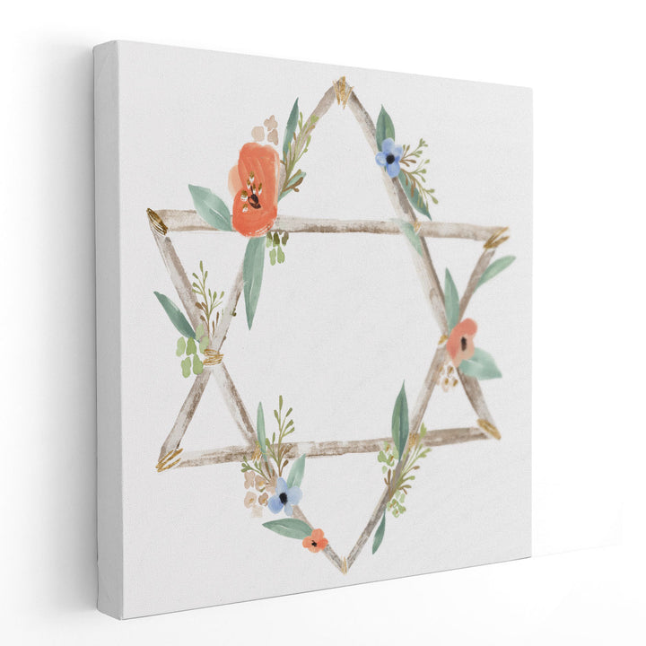 Adorned Star I - Canvas Print Wall Art