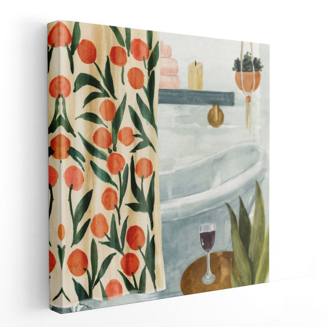 Bath Retreat I - Canvas Print Wall Art