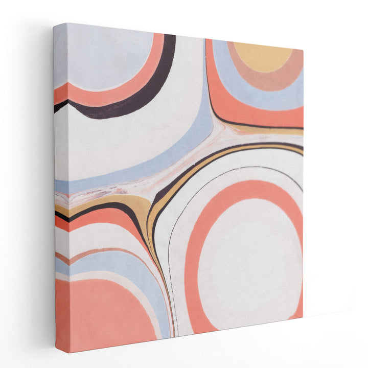 Fluid Rings I - Canvas Print Wall Art