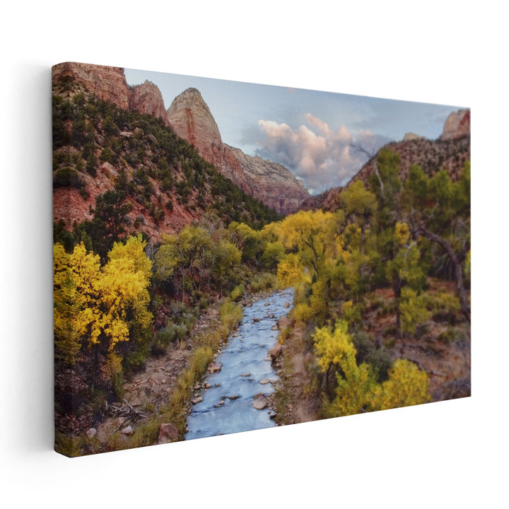 Brilliant View I - Canvas Print Wall Art