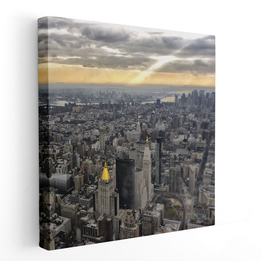 Gold Tones - Canvas Print Wall Art