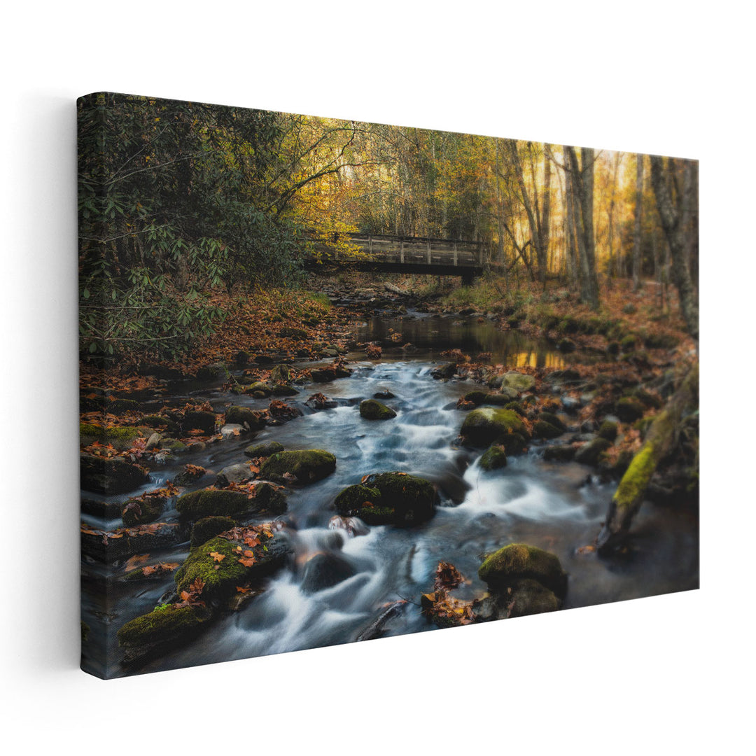 Warm Sky Light - Canvas Print Wall Art