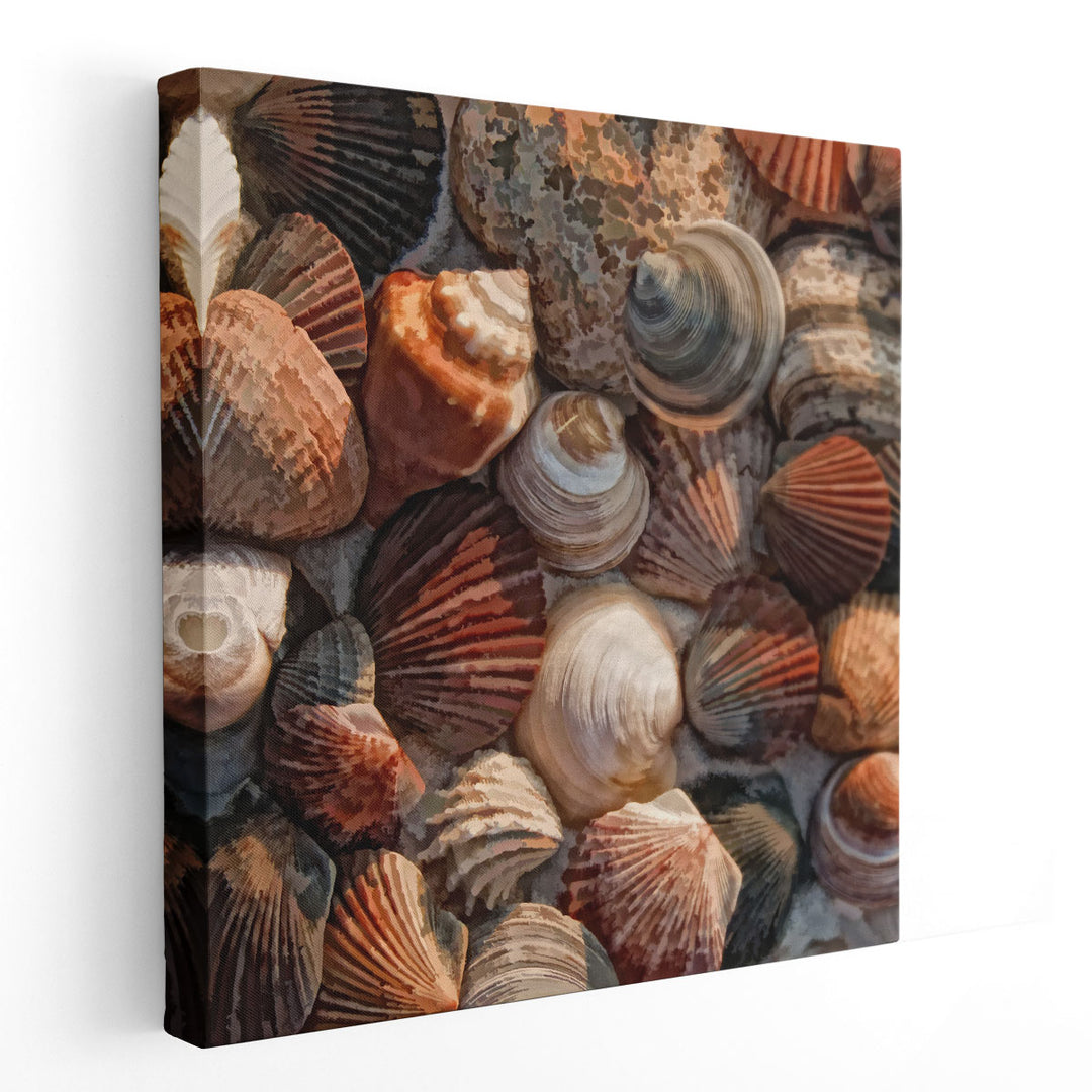 Shell Yes - Canvas Print Wall Art