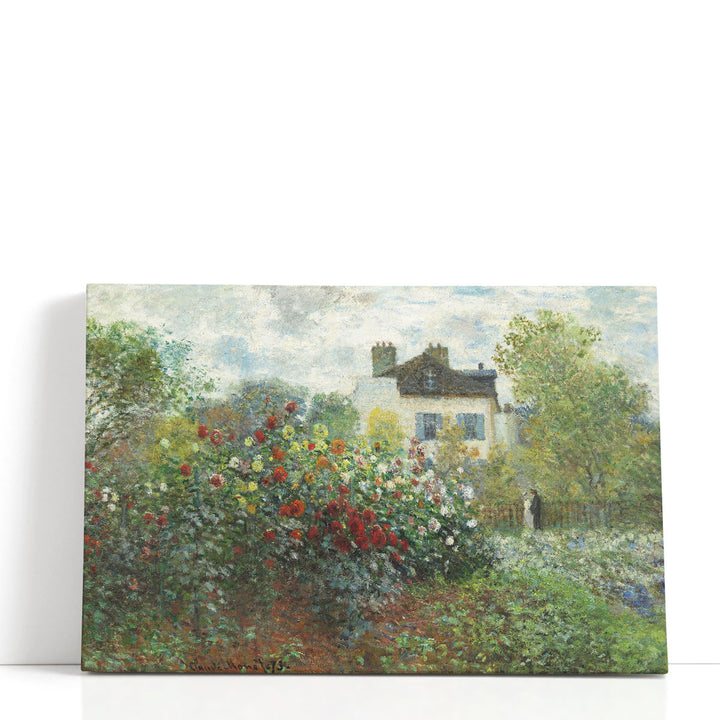 The Artist's Garden in Argenteuil, 1873 - Canvas Print Wall Art