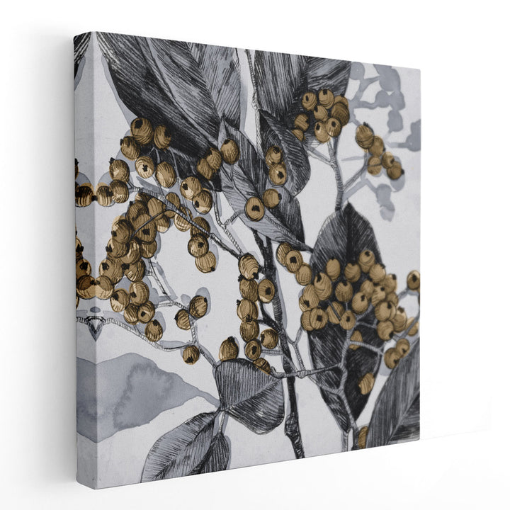 Holly Shadow II - Canvas Print Wall Art