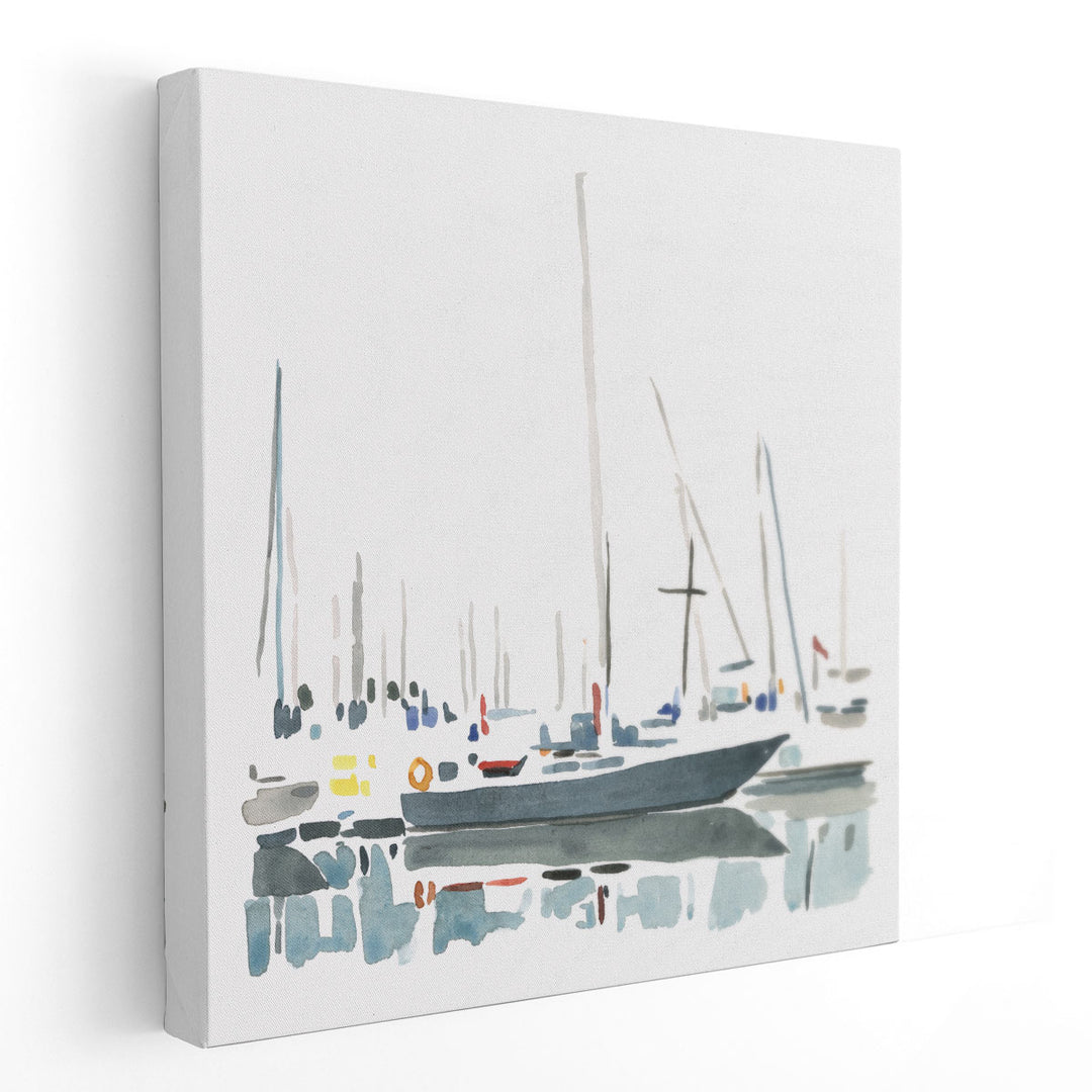 Sailboat Scenery I - Canvas Print Wall Art