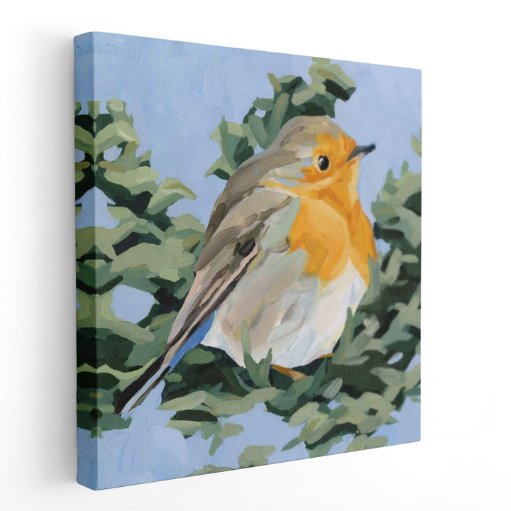 Painterly Bird I - Canvas Print Wall Art