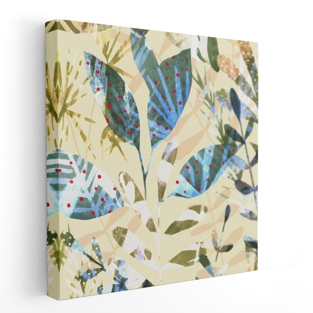 Technicolor Jungle II - Canvas Print Wall Art