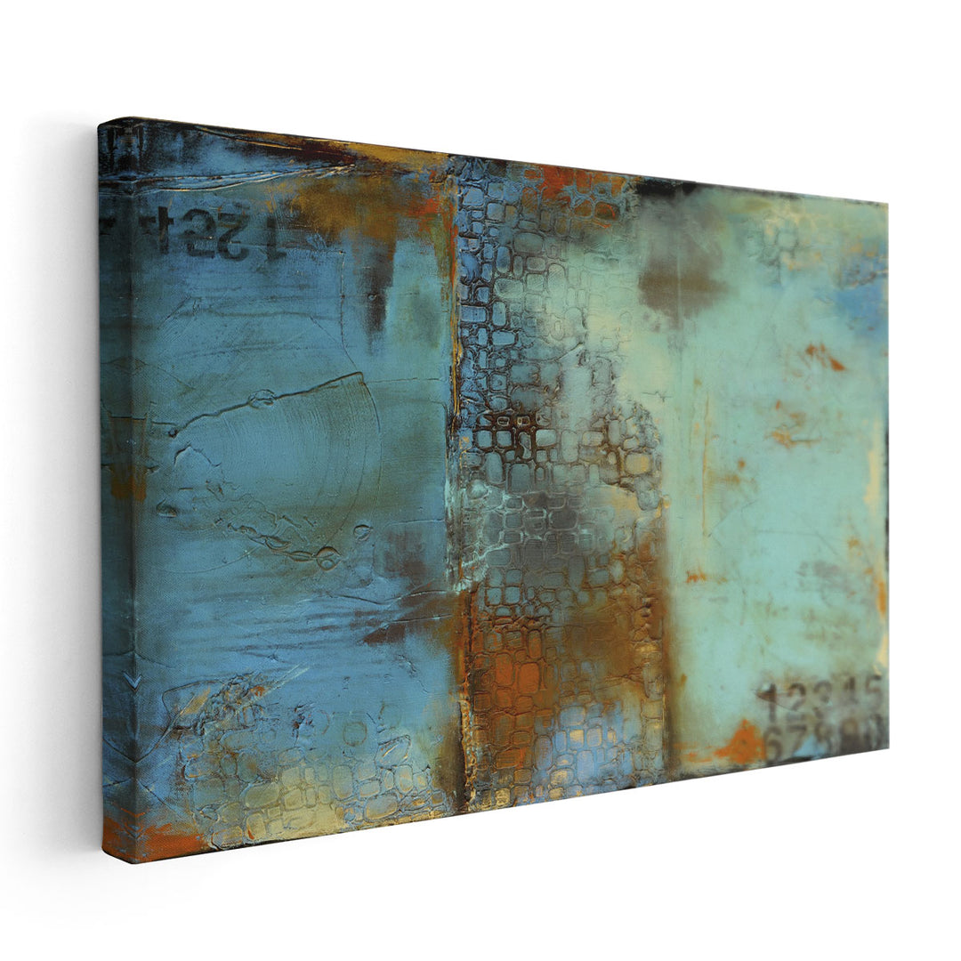 Deja Blue - Canvas Print Wall Art