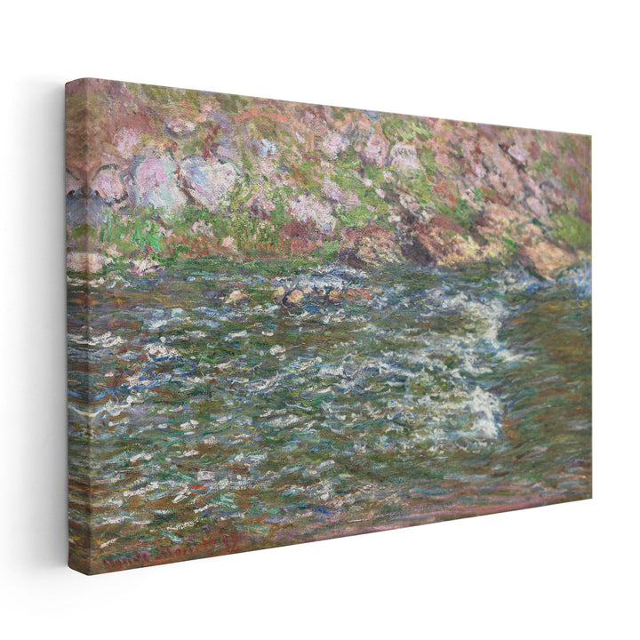 Rapids on the Petite Creuse at Fresselines, 1889 - Canvas Print Wall Art