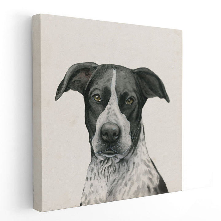 Best Bud IV Black And White - Canvas Print Wall Art