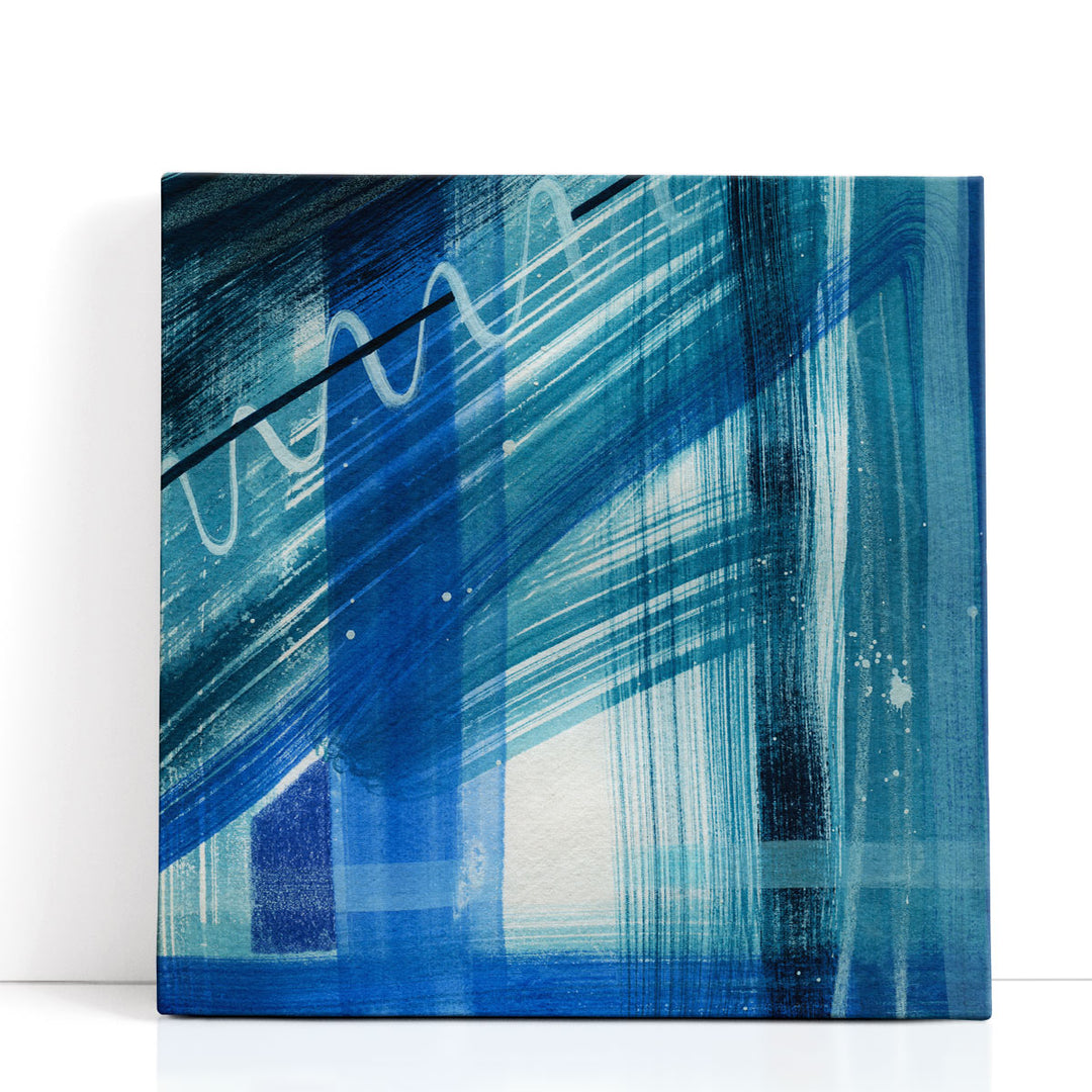 Blue Belle I - Canvas Print Wall Art