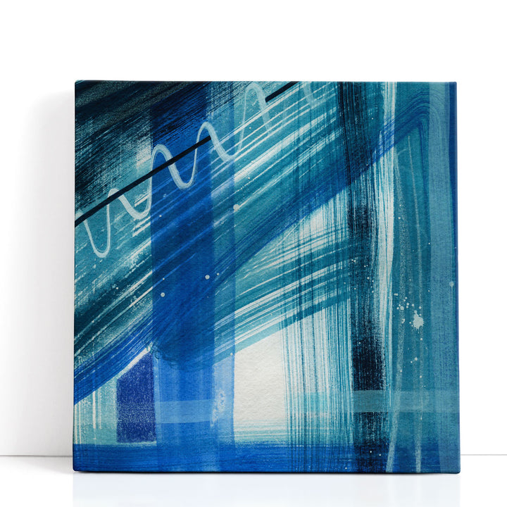 Blue Belle I - Canvas Print Wall Art