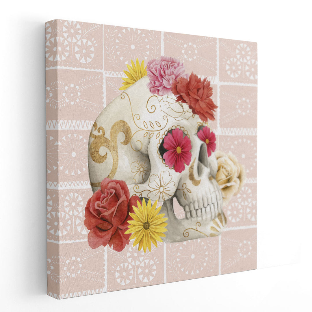 Fiesta De La Vida Muertos I - Canvas Print Wall Art