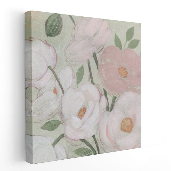 Flora Sketch I - Canvas Print Wall Art