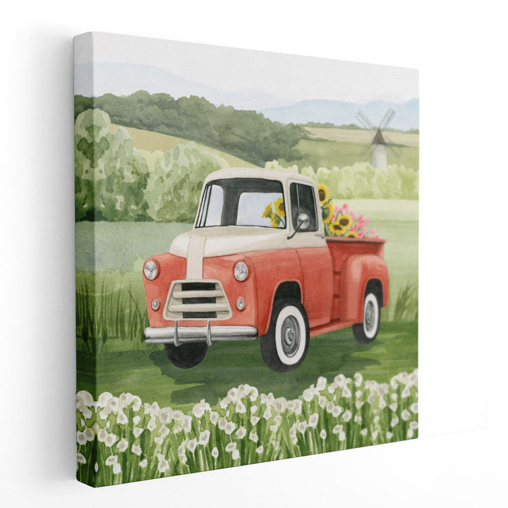 Flower Farm I - Canvas Print Wall Art