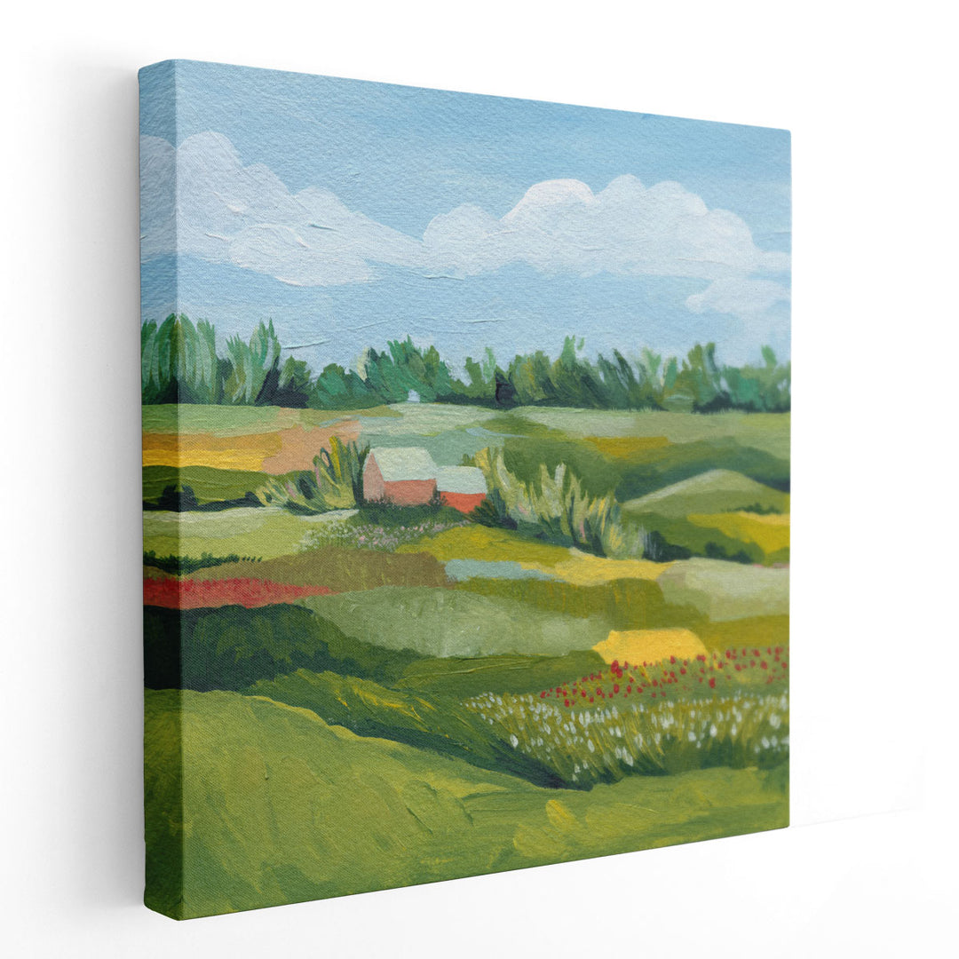 Idyllic Valley I - Canvas Print Wall Art