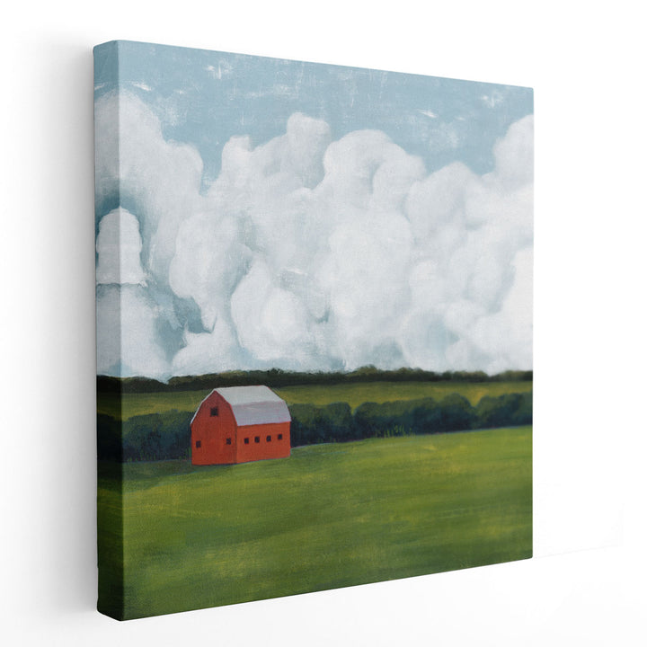 Lone Barn I - Canvas Print Wall Art