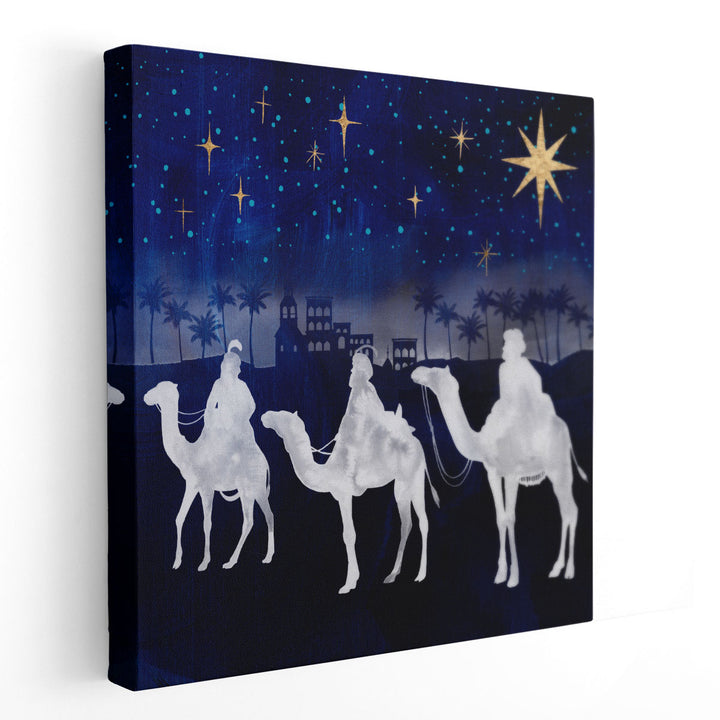 Midnight Star Of Bethlehem II - Canvas Print Wall Art