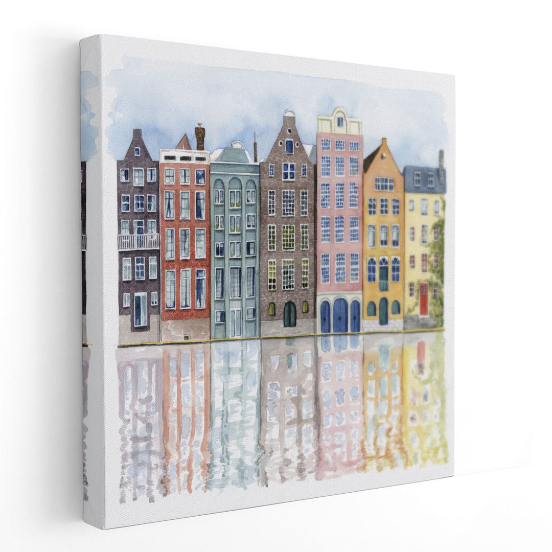 Neighborhood I - Canvas Print Wall Art