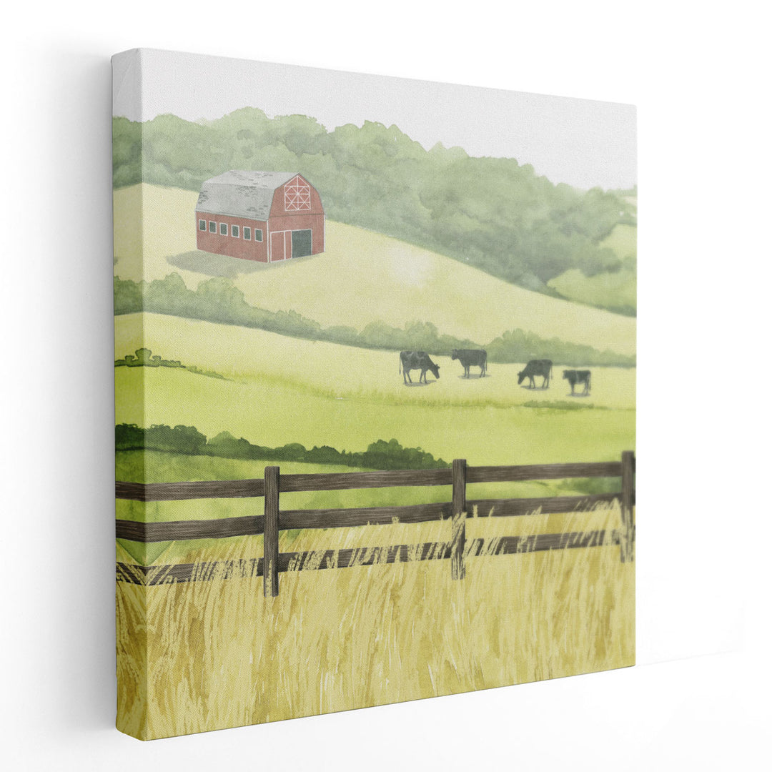 Sunlit Graze I - Canvas Print Wall Art