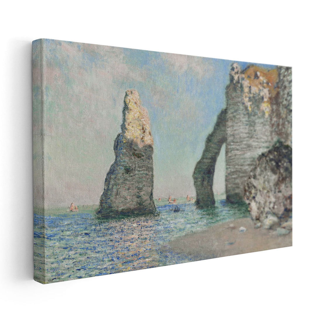 The Cliffs at Etretat, 1885 - Canvas Print Wall Art