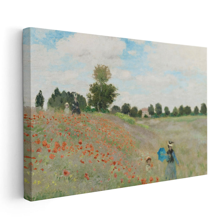 The Poppy Field Near Argenteuil, 1873 - Canvas Print Wall Art