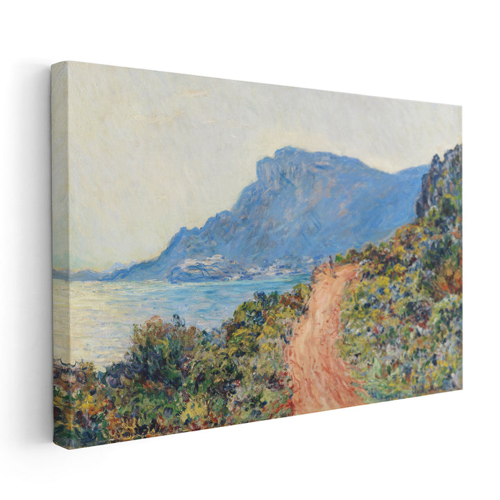 The Corniche near Monaco, 1884 - Canvas Print Wall Art