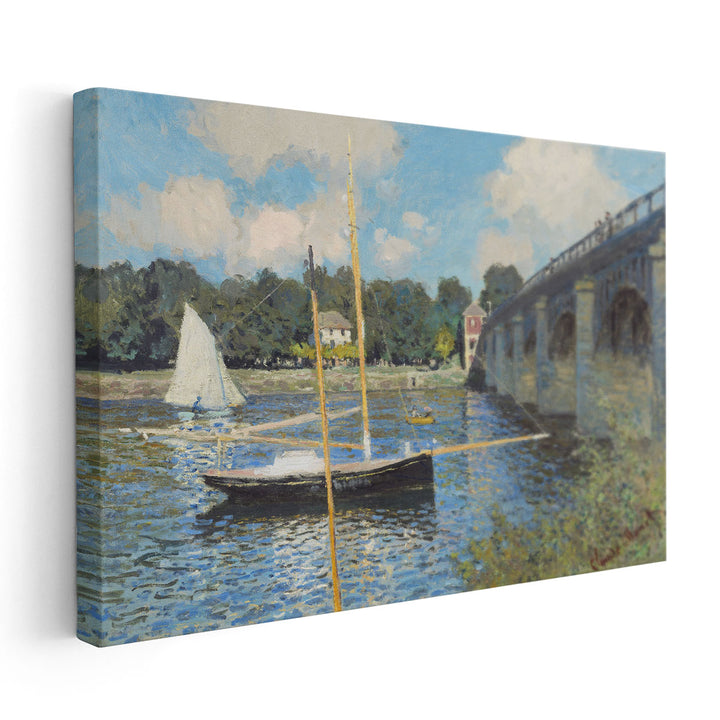 The Bridge at Argenteuil, 1874 - Canvas Print Wall Art