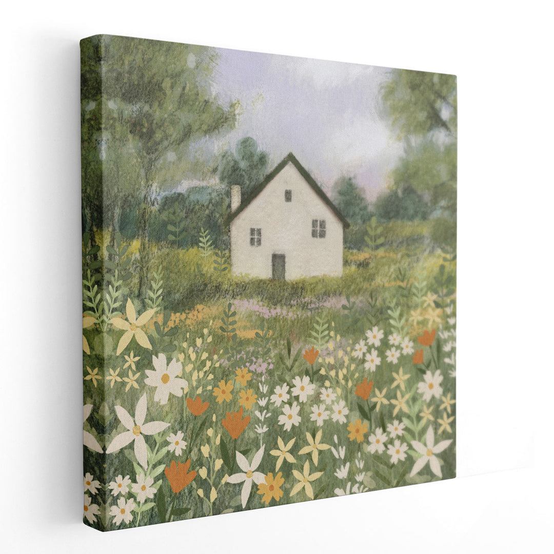 Storybook Cottage I - Canvas Print Wall Art