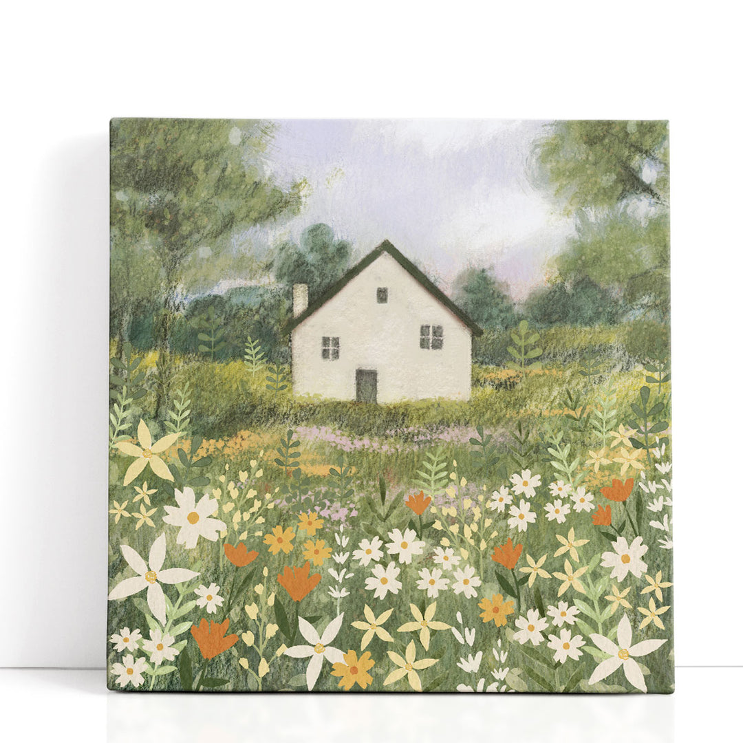 Storybook Cottage I - Canvas Print Wall Art