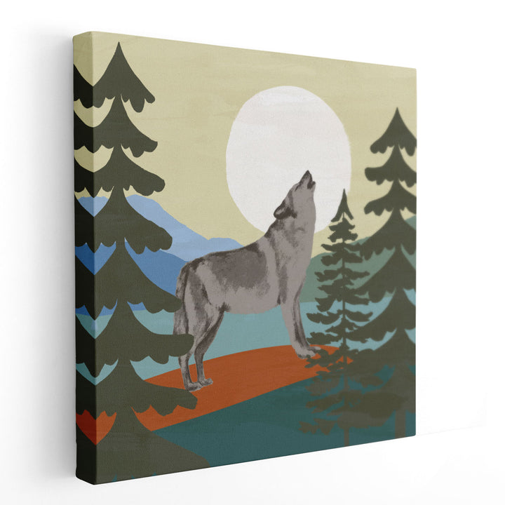 Trailside Animals VI - Canvas Print Wall Art